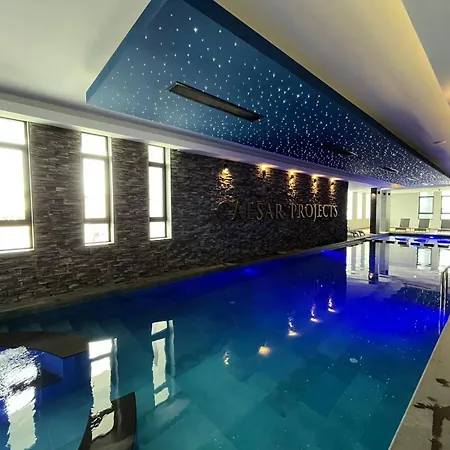 студия 31 терра Caesar Blue Large With Sea View And Aquapark Daire Gastria