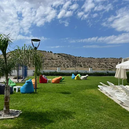 Daire студия 31 терра Caesar Blue Large With Sea View And Aquapark *